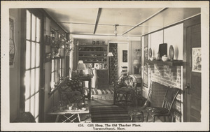 Gift shop, Old Thacher Place, Yarmouth Port, Mass.