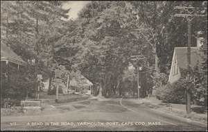 210 Old King's Highway on right, looking east, Yarmouth Port, Mass.