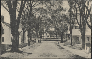 Main Street at Summer Street, Yarmouth Port, Mass.