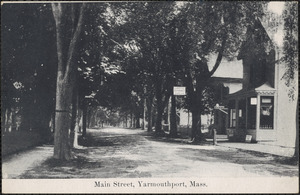 139 Main Street, Hallet's Drug Store, Yarmouth Port, Mass.