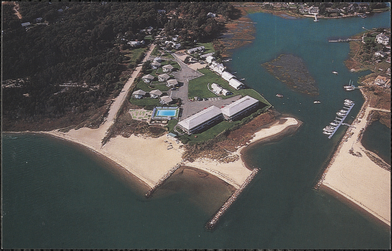 Aerial view of Green Harbor, Baxter Ave., West Yarmouth, Mass.