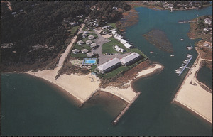 Aerial view of Green Harbor, Baxter Ave., West Yarmouth, Mass.
