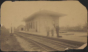 Railroad station, Yarmouth Port, Mass.