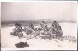 Family group at Gray's Beach