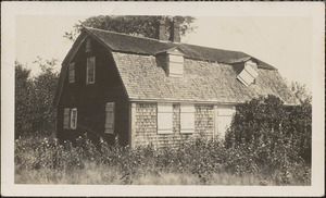 1721 house of Rev. Joseph Lord, originally located in Chatham and moved to Great Island, West Yarmouth, Mass.
