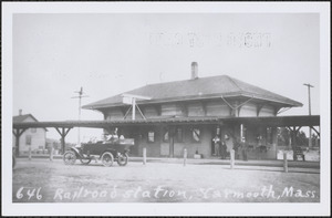 The railroad station, Yarmouth Port, Mass.