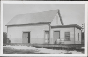 Old railroad station, Yarmouth Port, Mass.