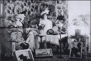 Miss Evelyn's Millinery Parlor, corner of Bridge Street and Bellevue Ave., South Yarmouth, Mass.
