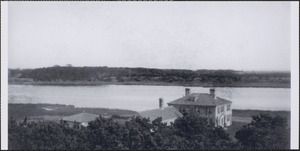 Ted Frothingham's house, shop, and boat house, Bass River, Mass.