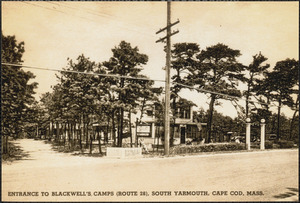 Entrance of Blackwell's Camp, South Yarmouth, Mass.