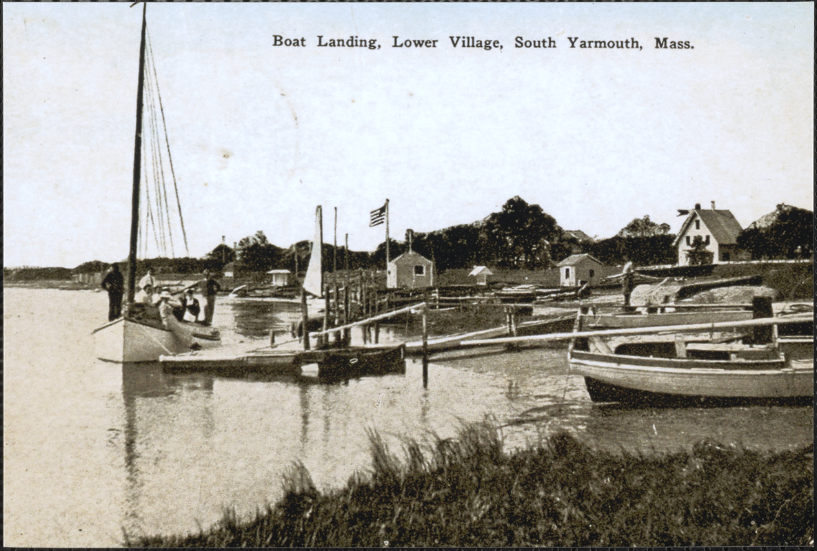 Boat landing, Lower Village, Bass River Digital Commonwealth