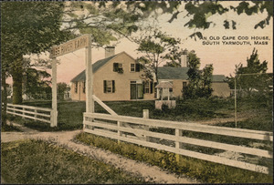 An old Cape Cod house at Bass River Farm