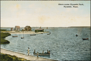 Shore scene, Hyannis Park, Hyannis, Mass.