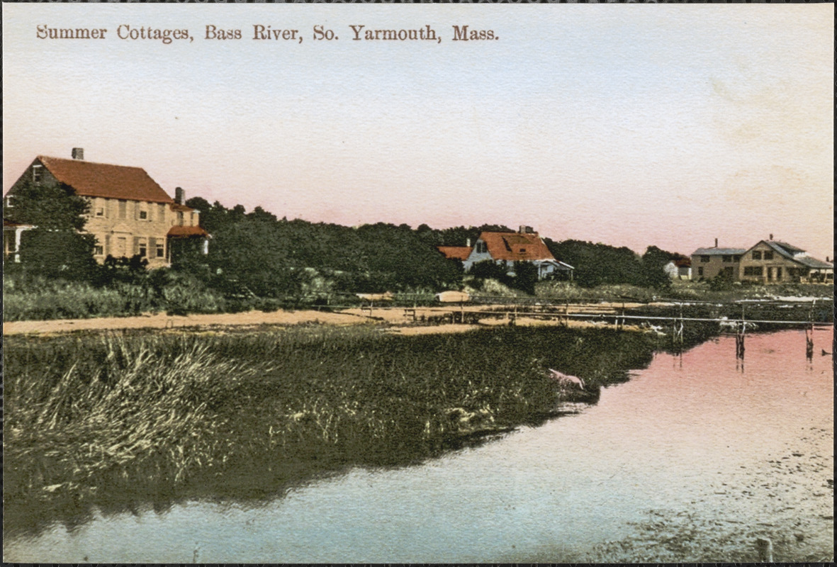 Summer cottages, Bass River, Mass. Digital Commonwealth