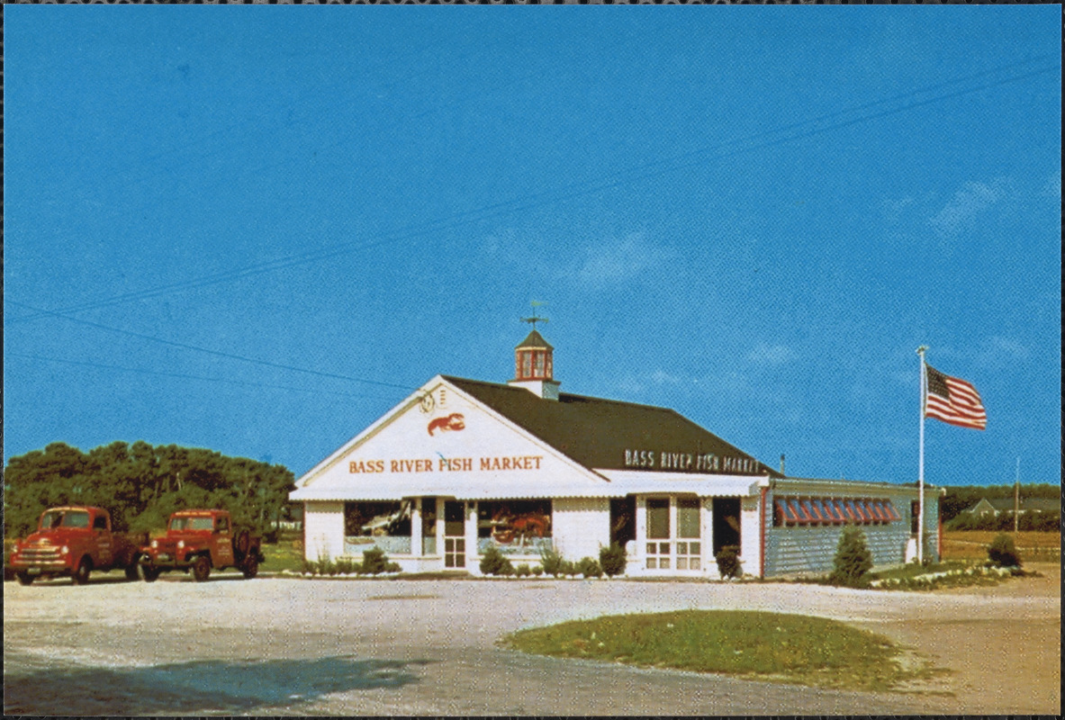 Bass River Fish Market, Route 28, South Yarmouth, Mass. Digital