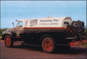 Cannon's septic truck