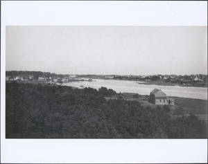 Panoramic photograph of Bass River