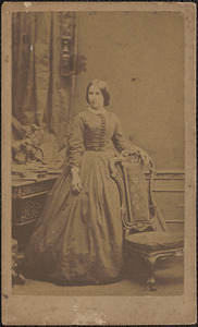 Portrait of woman standing