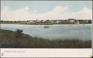 Hyannis from Lewis Bay