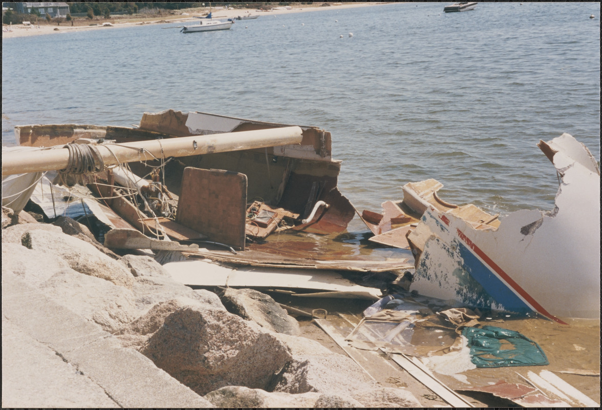 Hurricane Bob at Hyannis Park