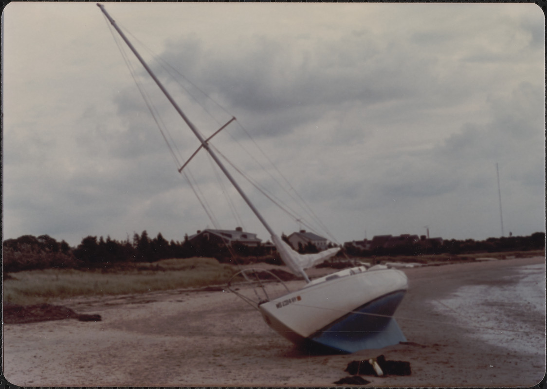 Hurricane Bob at Hyannis Park