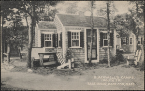 Blackwell's Camps, Route 28, South Yarmouth, Cape Cod., Mass.