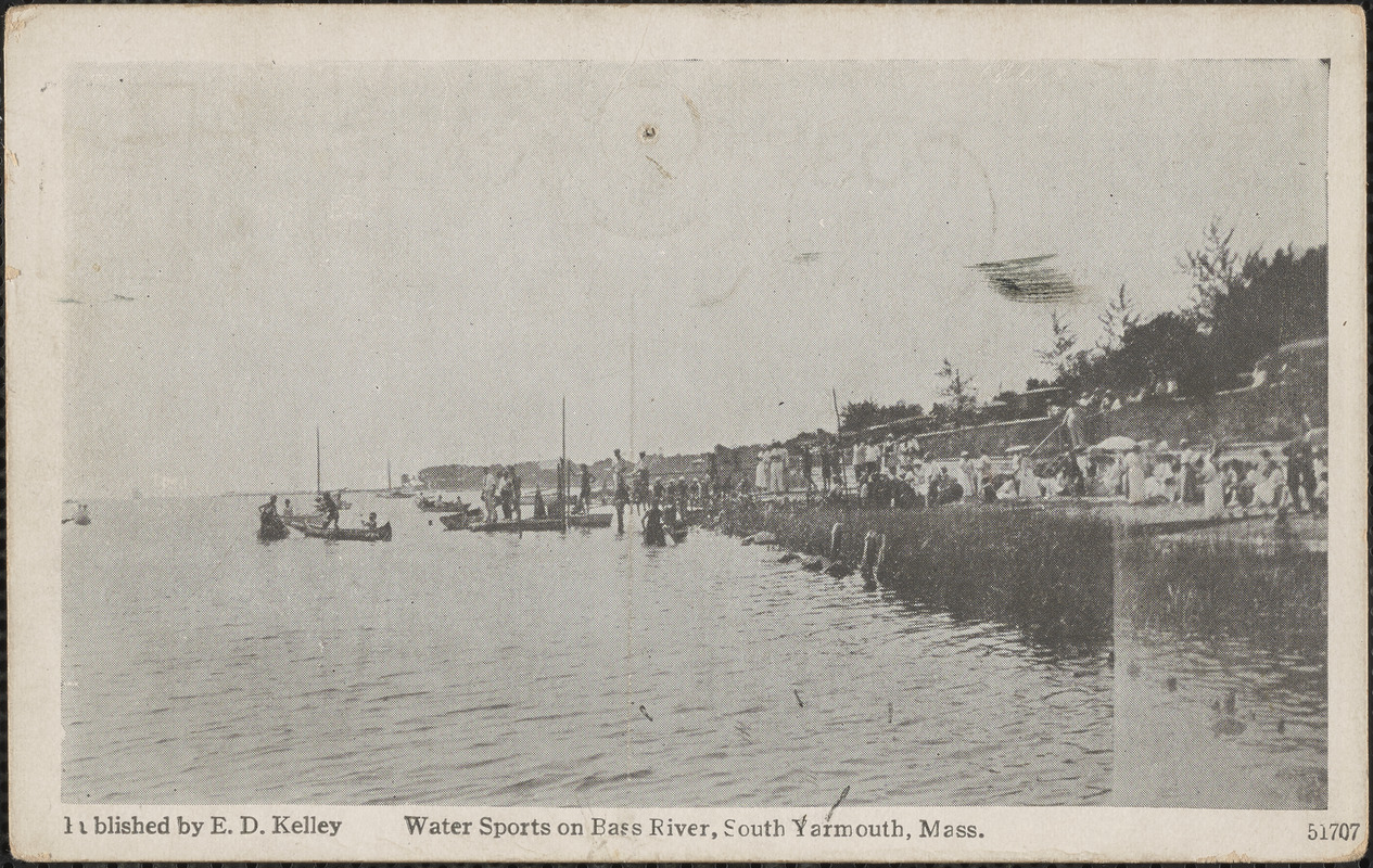 Water sports on Bass River, South Yarmouth, Mass.