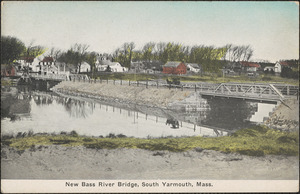 New Bass River bridge connecting South Yarmouth and West Dennis