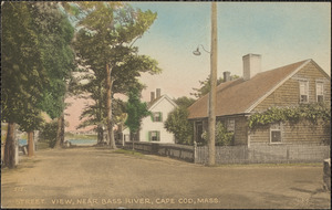 Street view, near Bass River, Cape Cod, Mass.