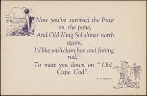 Poem about Cape Cod by H. E. Brady