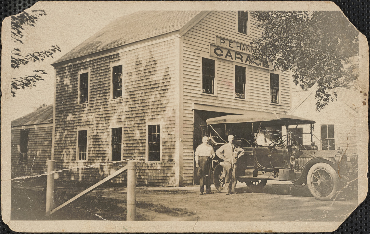 P. E. Hannan Garage, Yarmouth Port, Mass.