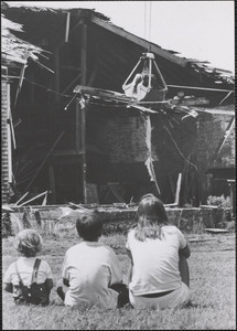 Demolition of the Bay State Freezer Company, 111 Wharf Ave., Yarmouth Port, Mass.