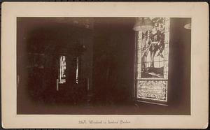 25A. Window in Ladies Parlor. Almy, Bigelow & Washburn