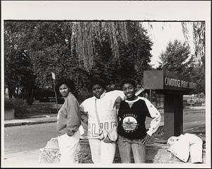 Justina, Cheryl and Tawanna