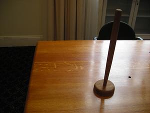 Wooden object