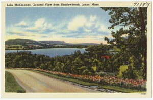 Lake Mahkeenac, general view from Shadowbrook, Lenox, Mass.