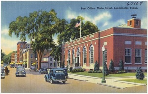Post office, Main Street, Leominster, Mass.