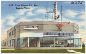 J. W. Rose Motor Co., Inc., Lynn, Mass.