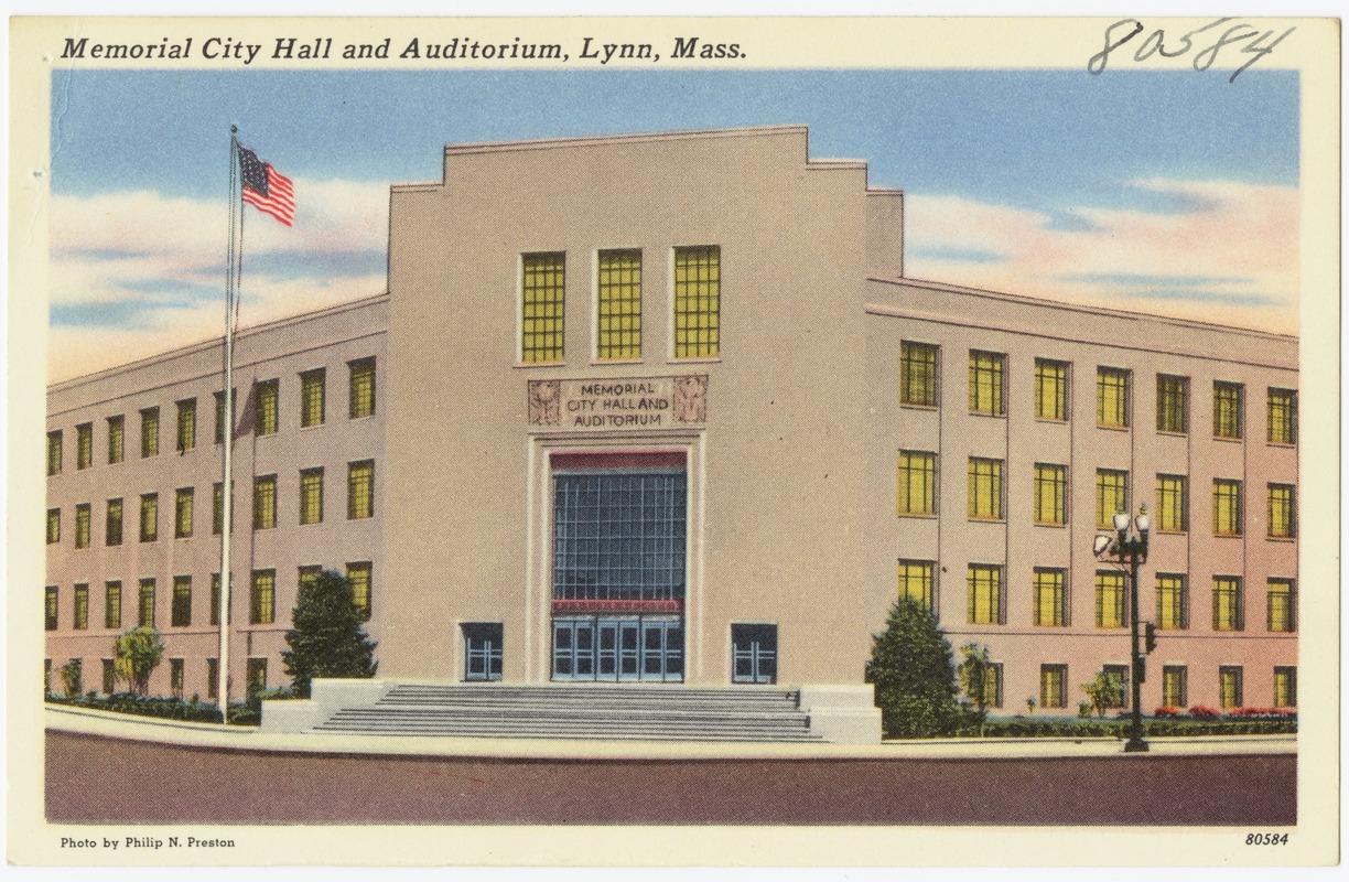 Memorial City Hall and Auditorium, Lynn, Mass.