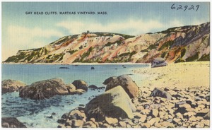 Gay Head Cliffs, Martha's Vineyard, Mass.