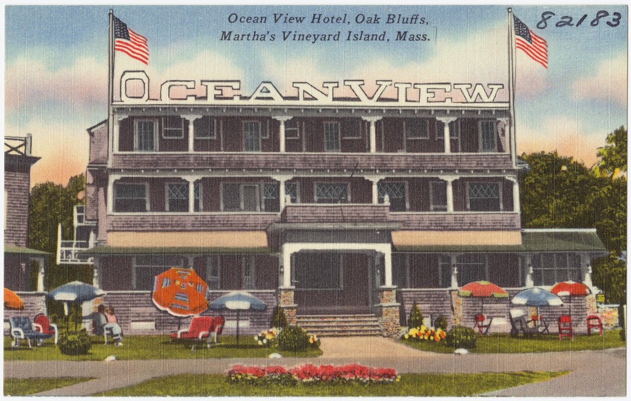 Ocean View Hotel, Oak Bluffs, Martha's Vineyard Island, Mass.