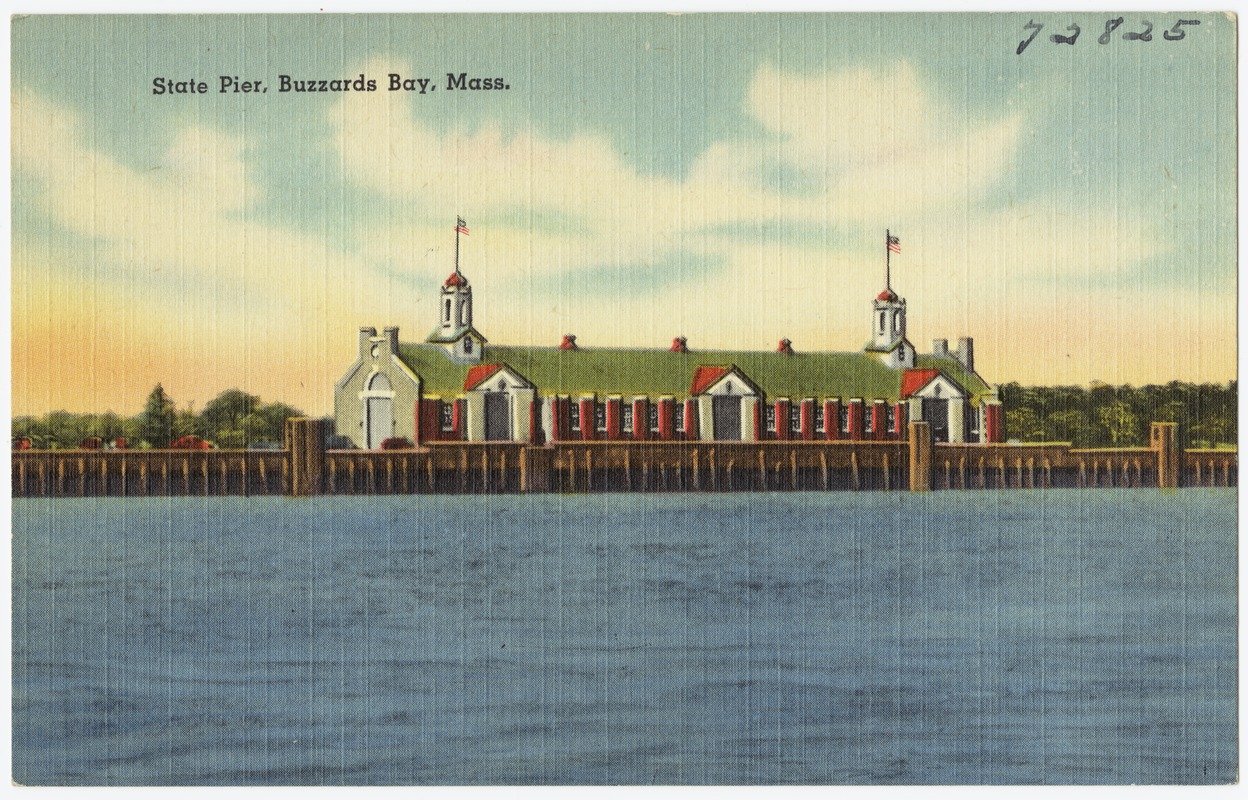 State Pier, Buzzards Bay, Mass. Digital Commonwealth