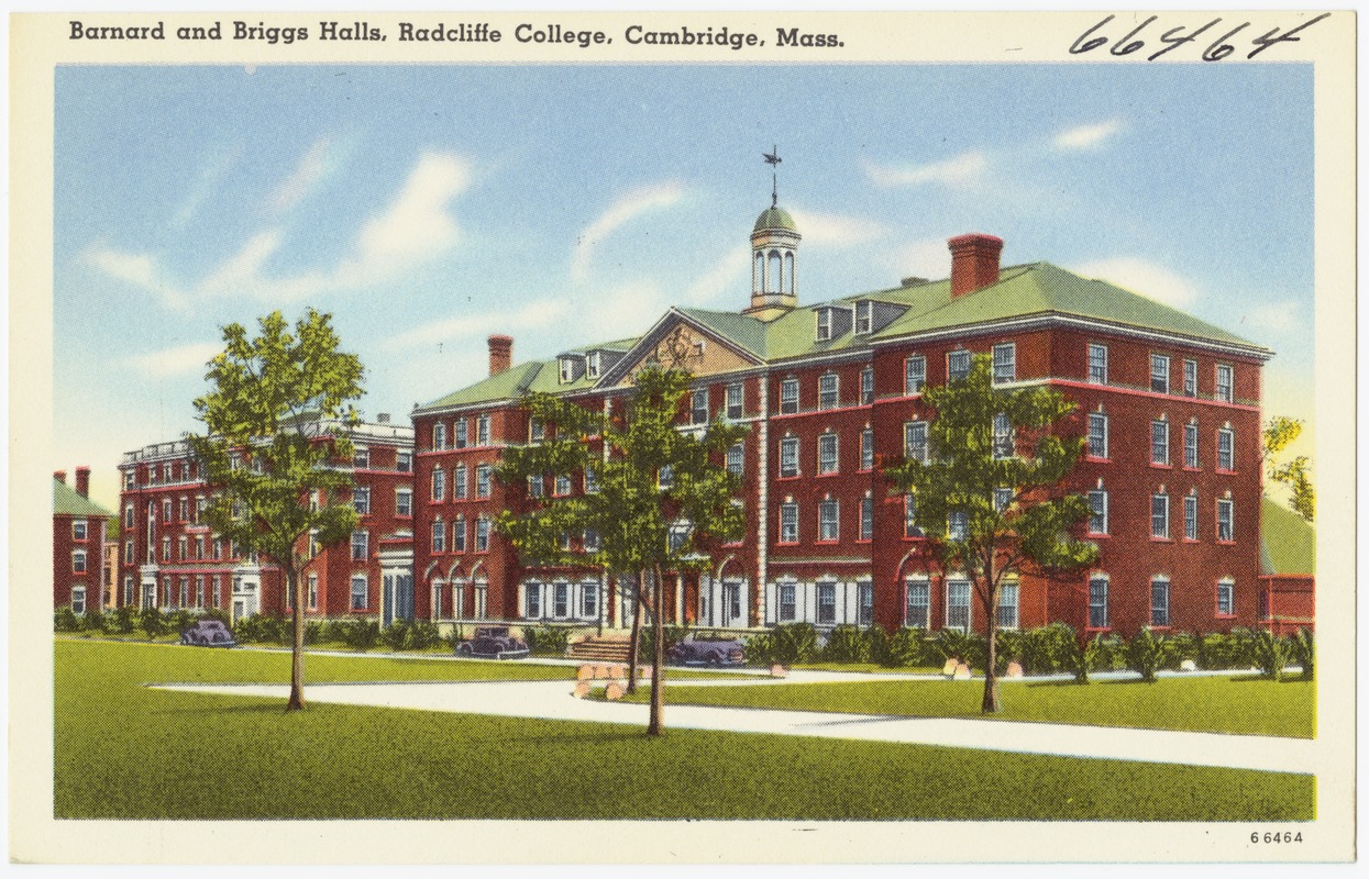 Barnard and Briggs Halls, Radcliffe College, Cambridge, Mass.