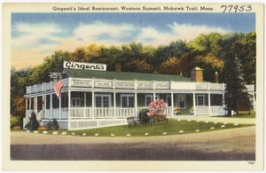 Girgenti's Ideal Restaurant, Western Summit, Mohawk Trail, Mass.