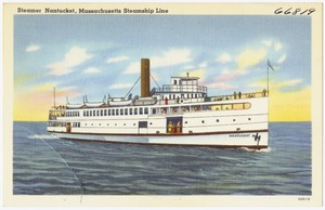 Steamer Nantucket, Massachusetts Steamship Line
