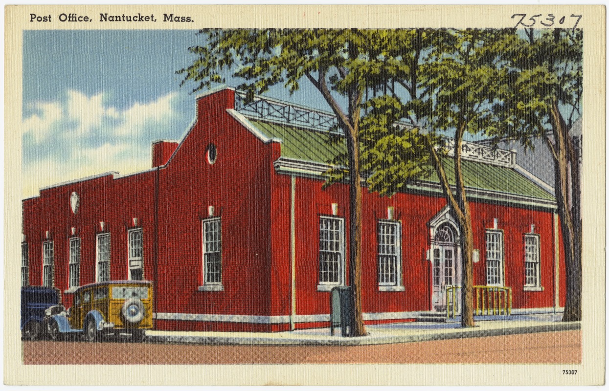 Post office, Nantucket, Mass. Digital Commonwealth