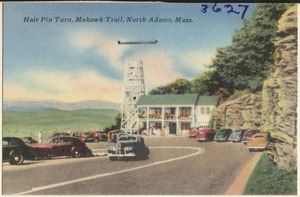 Hair pin turn, Mohawk Trail, North Adams, Mass.