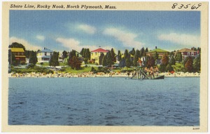 Shore line, Rocky Nook, North Plymouth, Mass.