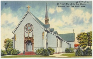 St. Mary's Star of the Sea Church, Hartford Park, Oak Bluffs, Mass.