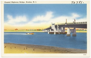 Coastal Highway Bridge, Avalon, N. J.